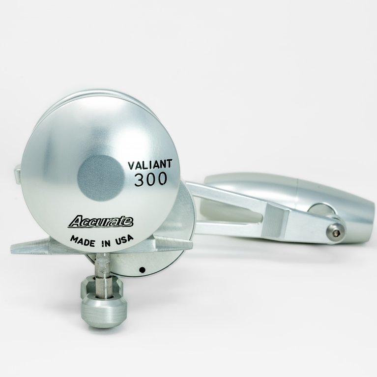 CARRETILHA ACCURATE VALIANT 300N SPJ SILVER - ESQUERDA