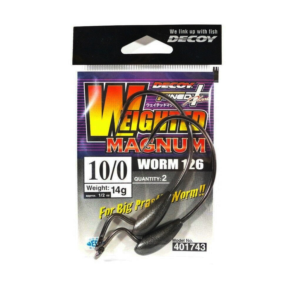 ANZOL DECOY MAGNUM WEIGHTED TUNED WORM 126