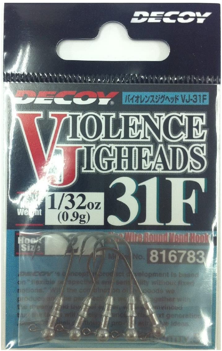 JIG HEAD DECOY VIOLENCE JIGHEADS VJ-31F