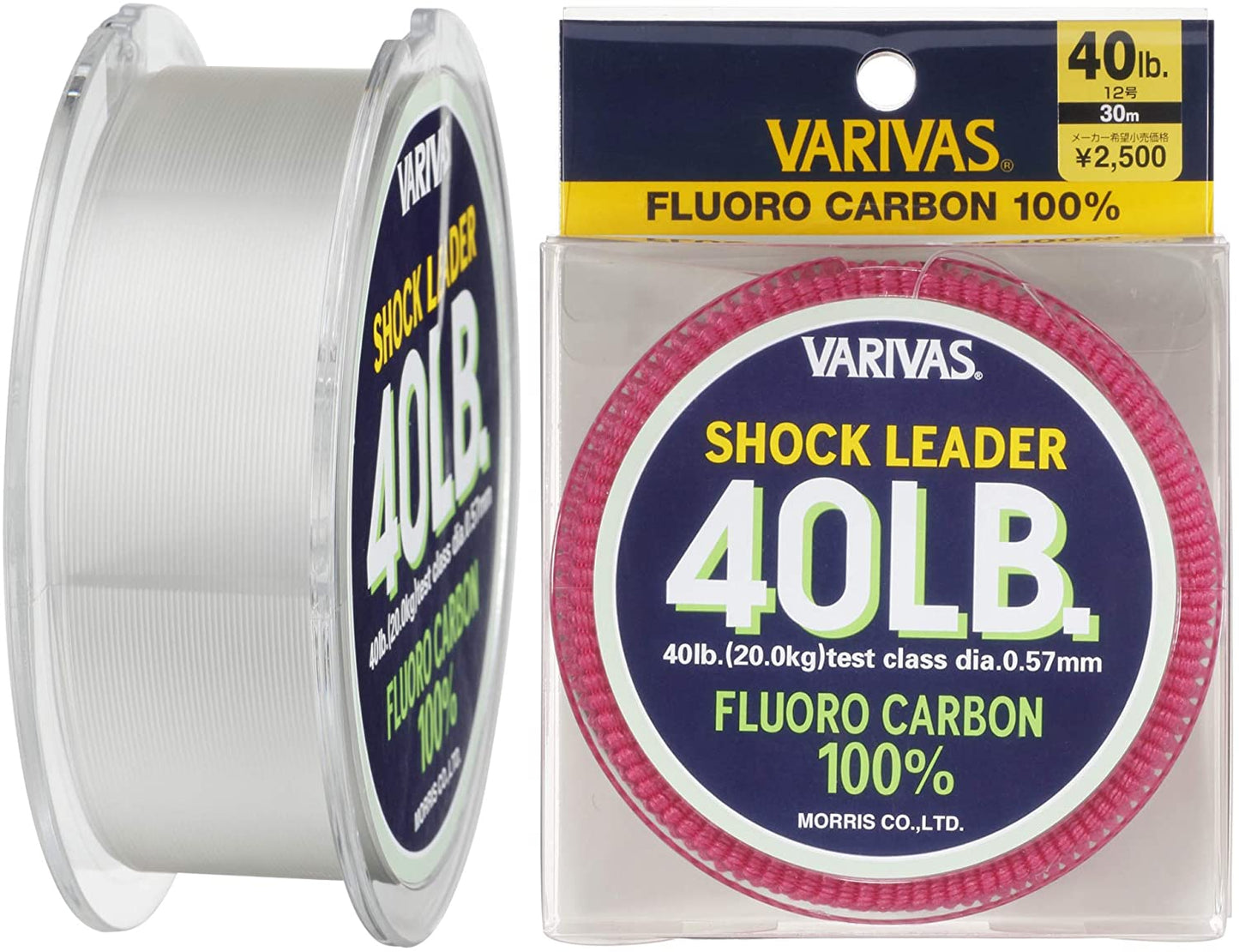 SHOCKLEADER FLUORCARBONO VARIVAS 30MTS
