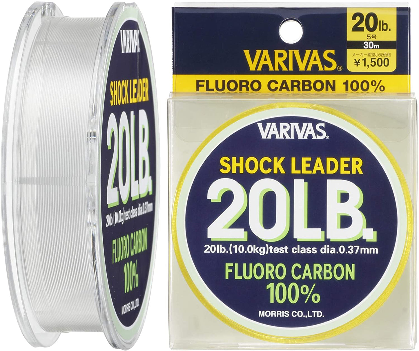 SHOCKLEADER FLUORCARBONO VARIVAS 30MTS