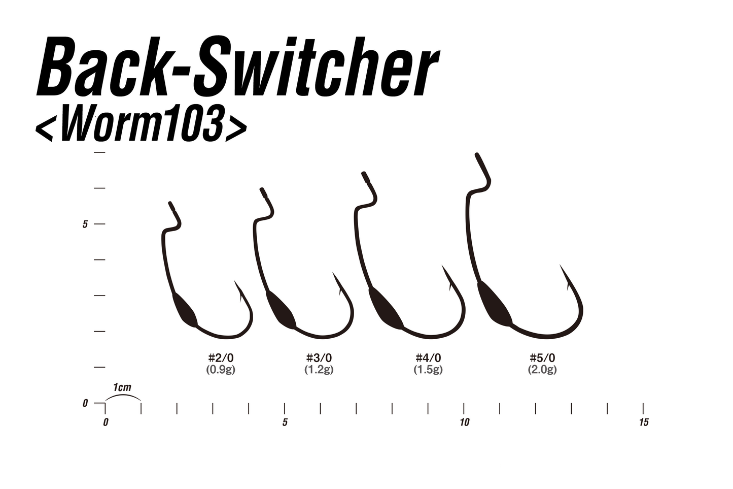 ANZOL DECOY BACK SWITCHER WORM 103