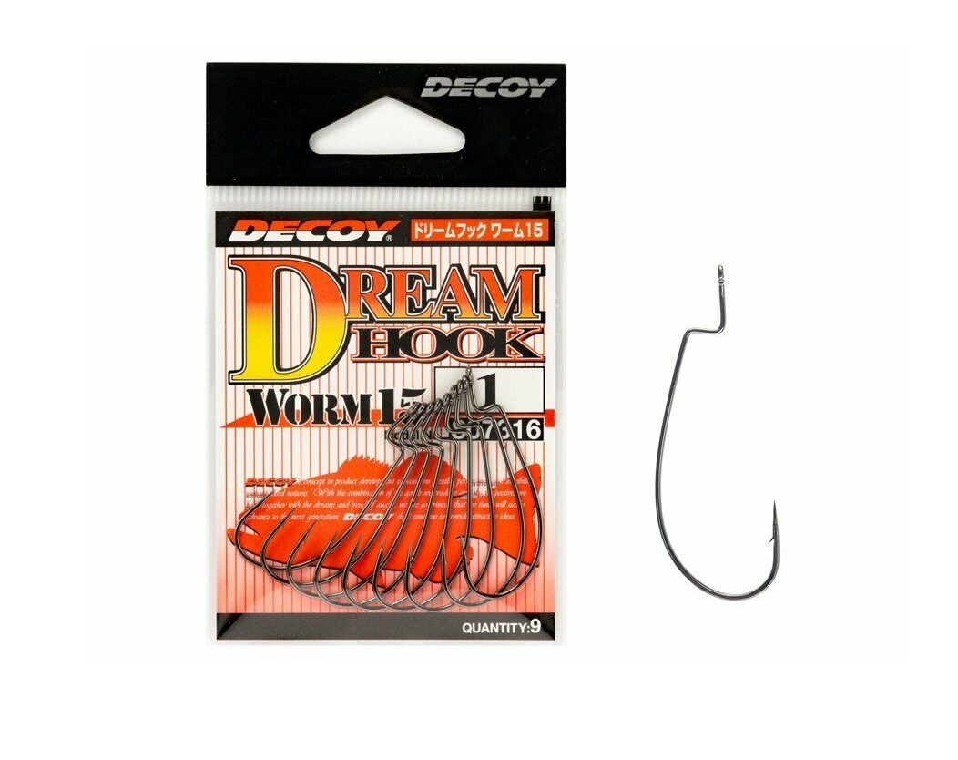 ANZOL DECOY DREAM HOOK WORM 15