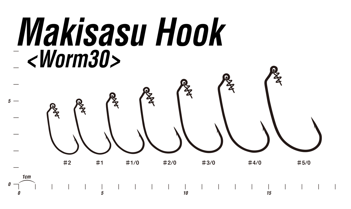 ANZOL DECOY MAKISASU WORM 30