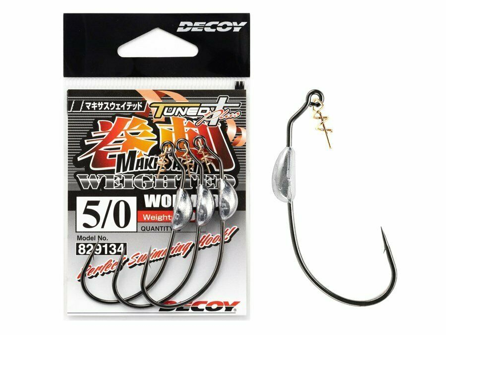 ANZOL DECOY WORM 130 MAKISASU WEIGHTED