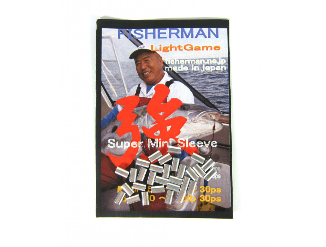 FISHERMAN SYSTEM SLEEVE #M 80LB~150LB 30PCS