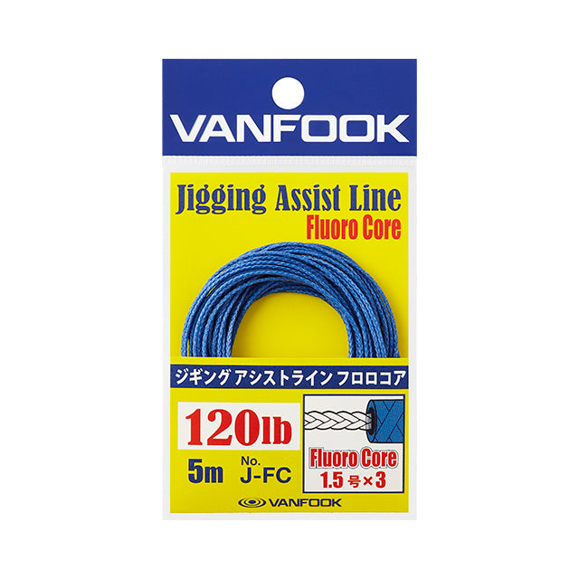 ASSIST LINE VANFOOK J-FC JIGGING ASSIST LINE FLUORO CORE