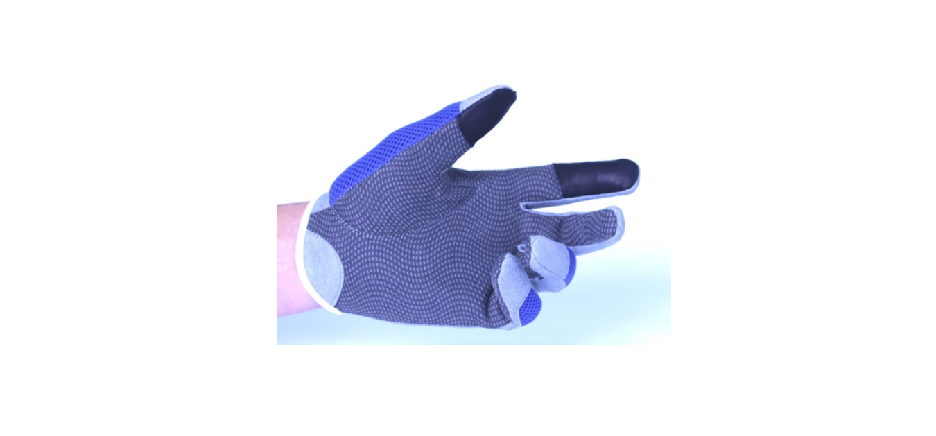LUVA ZENAQ 3-D SHORT GLOVE VERMELHA