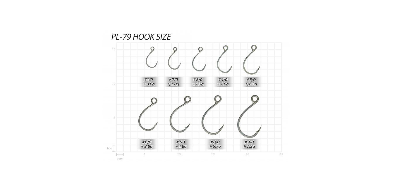 SINGLE HOOK - VANFOOK - PL-79 CASTING SPECIAL