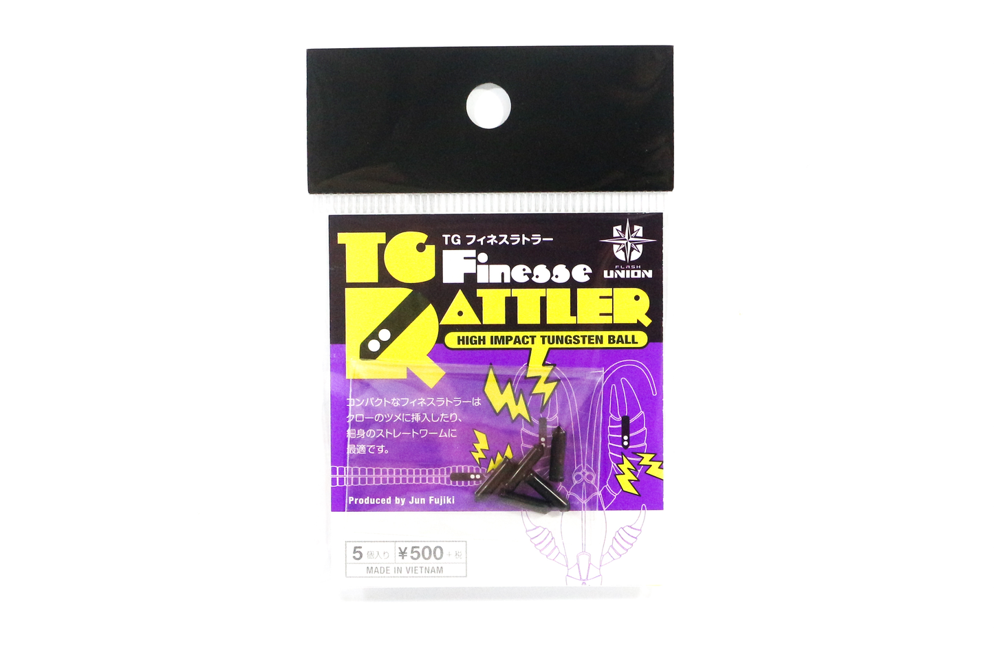 TG FINESSE RATTLER FLASH UNION 5PCS