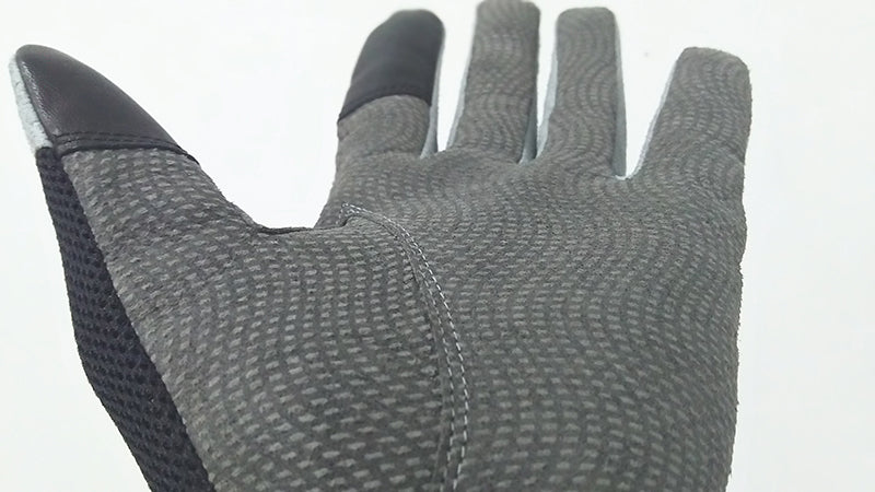 LUVA ZENAQ 3-D SHORT GLOVE VERMELHA