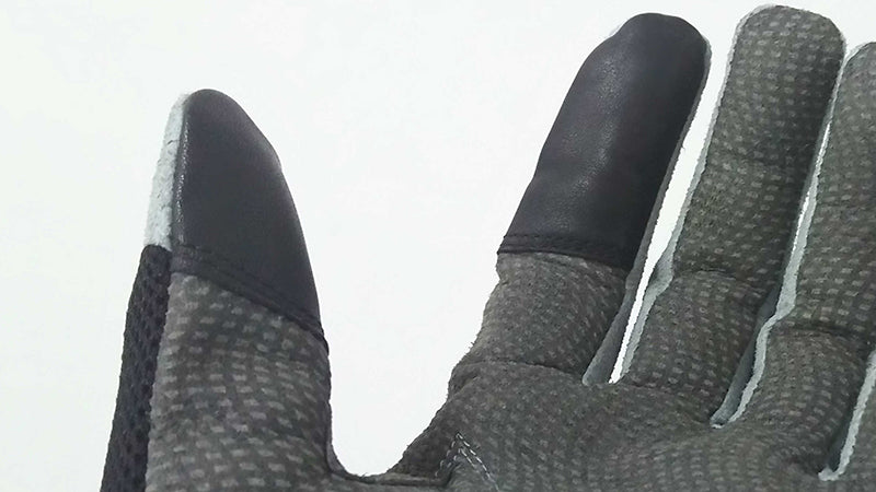 LUVA ZENAQ 3-D SHORT GLOVE VERMELHA