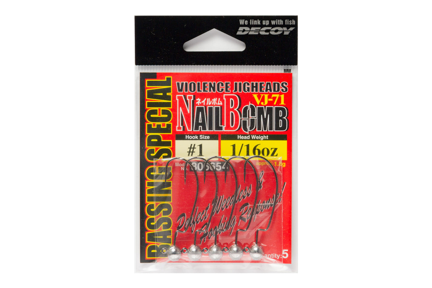 JIG HEAD DECOY NAIL BOMB VJ-71