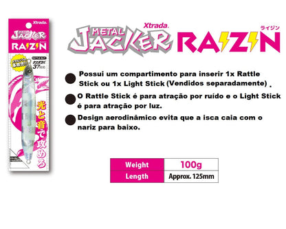 JIG XTRADA METAL JACKER RAIZIN 100g