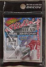 Carregar imagem no visualizador da galeria, JIG HEAD DECOY SLIDIN HEAD HEAVY SV-46/46H