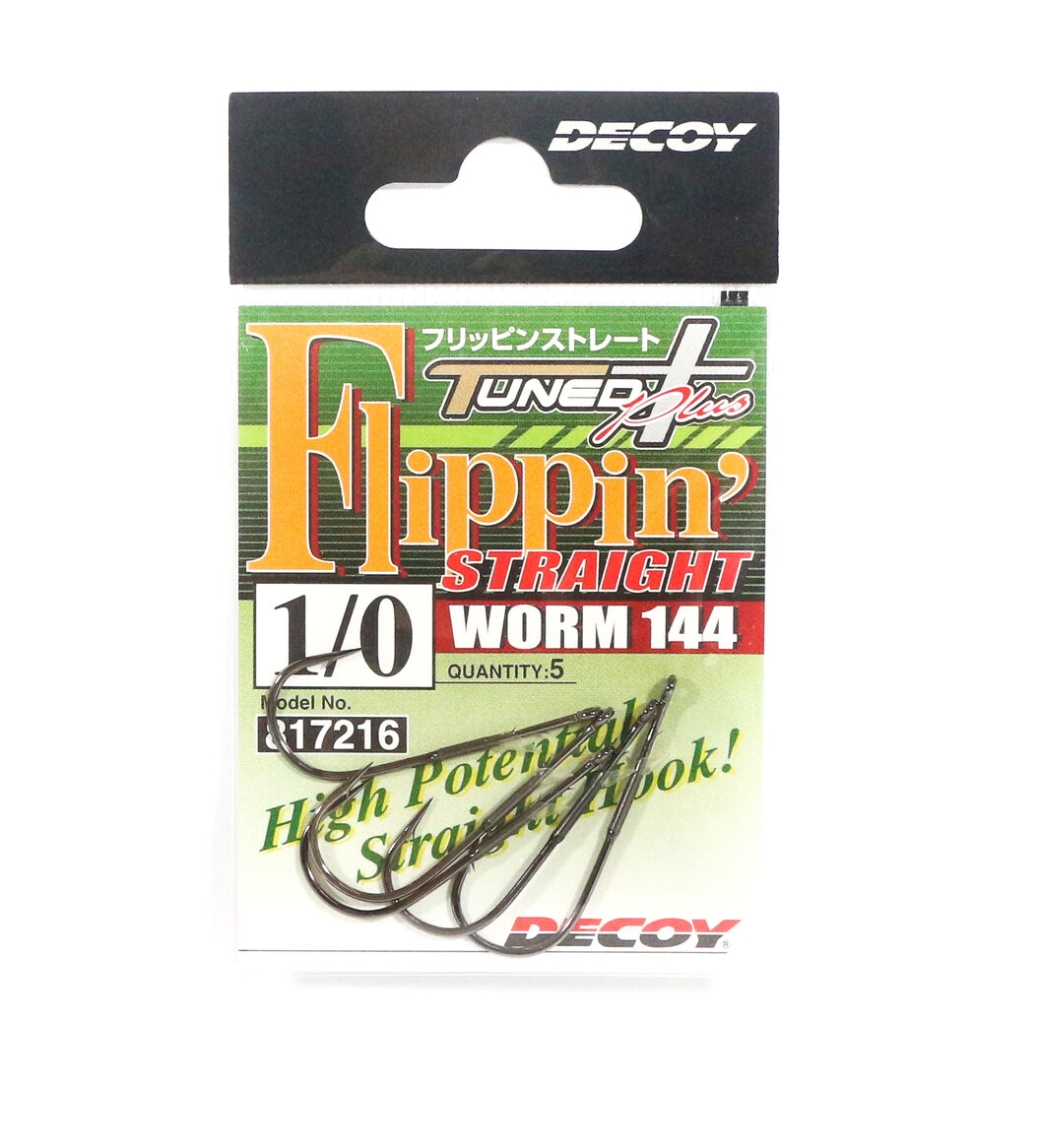 ANZOL DECOY FLIPPIN STRAIGHT WORM 144