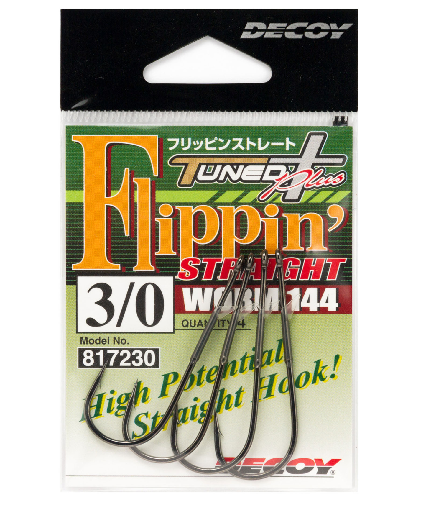 ANZOL DECOY FLIPPIN STRAIGHT WORM 144