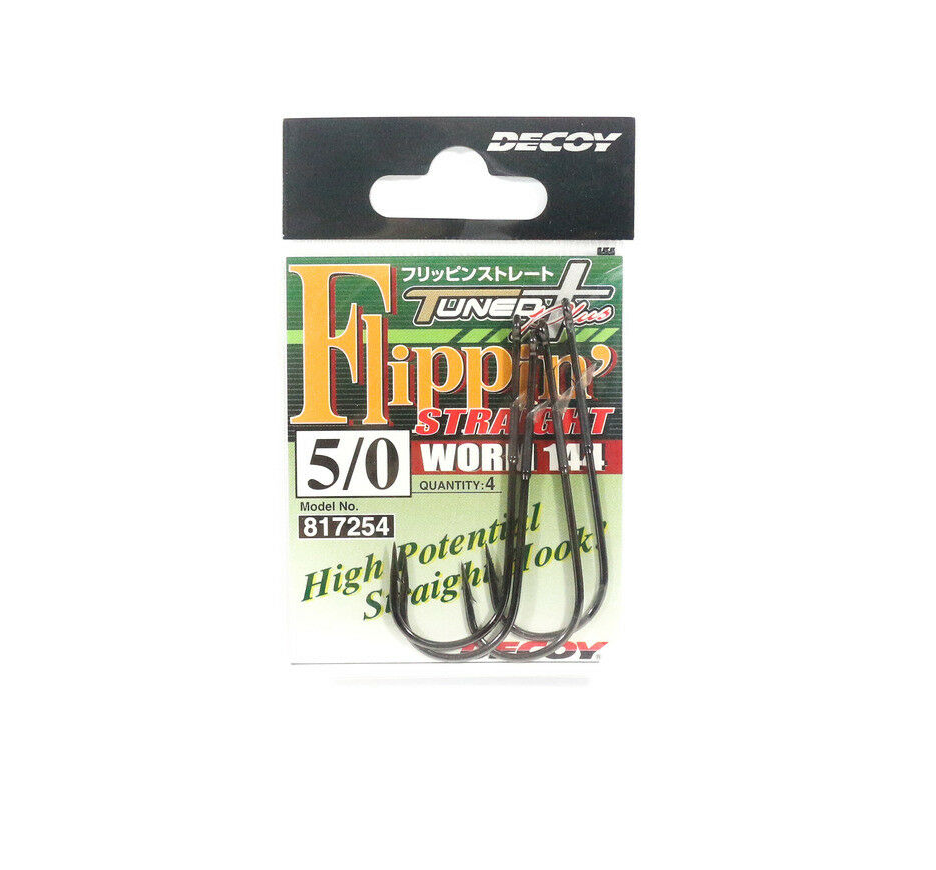 ANZOL DECOY FLIPPIN STRAIGHT WORM 144