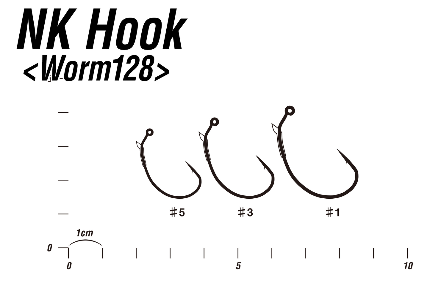 ANZOL DECOY NK HOOK WORM 128
