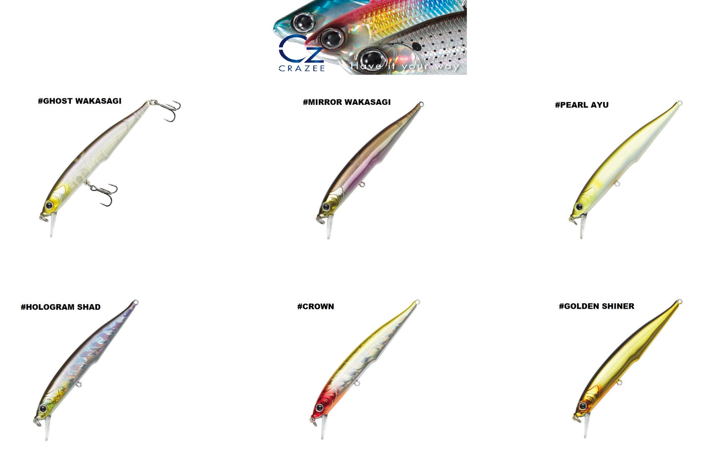 ISCA CRAZEE MINNOW 70SF