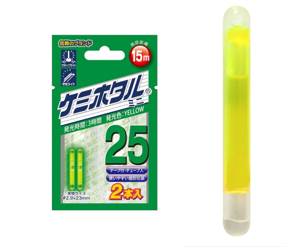 STARLITE STICK LUMICA CHEMI FIREFLY 25 MINI - YELLOW/YELLOW