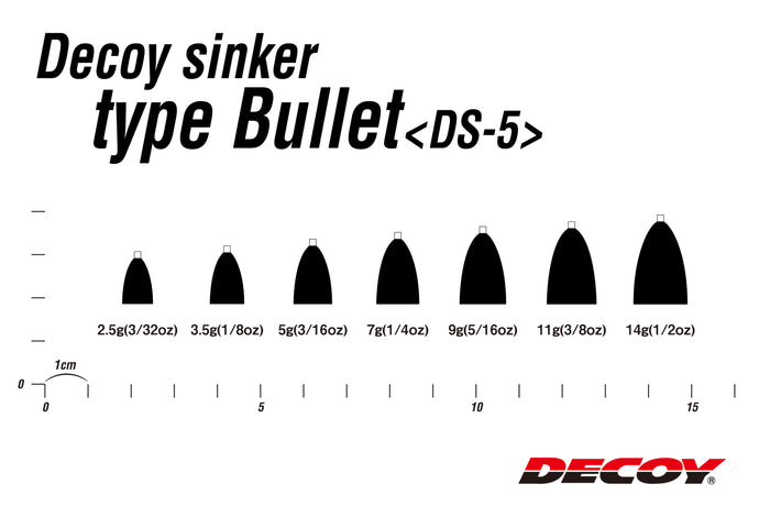 DECOY SINKER BULLET DS-5