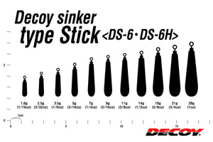 DECOY SINKER STICK DS-6
